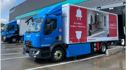 Image d'illustration de l'actualité Téréva intègre plusieurs poids lourds 100% électriques à sa flotte de camions