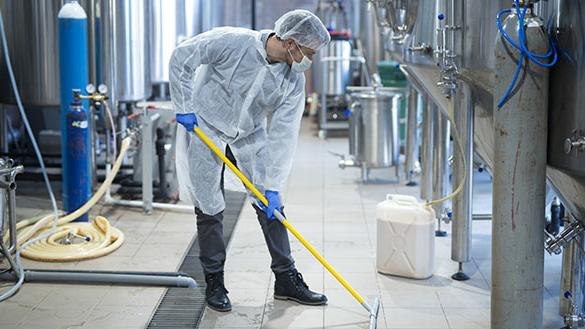 Image d'illustration du métier Propreté industrielle