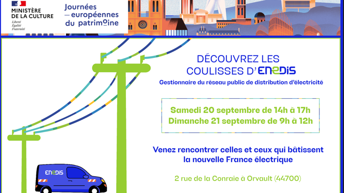 Image d'illustration de l'actualité Participez aux journées du patrimoine Enedis !